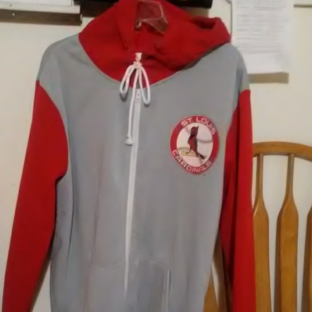 St. Louis Cardinals hoodie zipped up jacket
